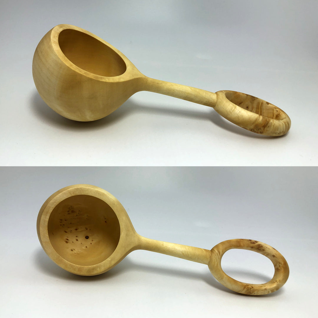 carved deep ladle