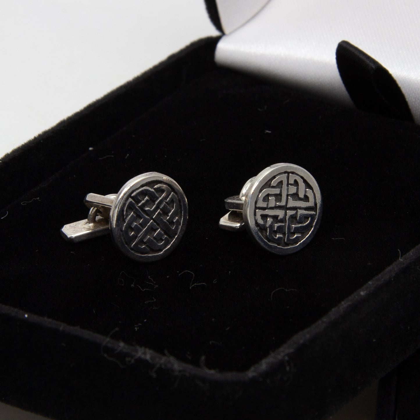 Silver Celtic Knot Cufflinks