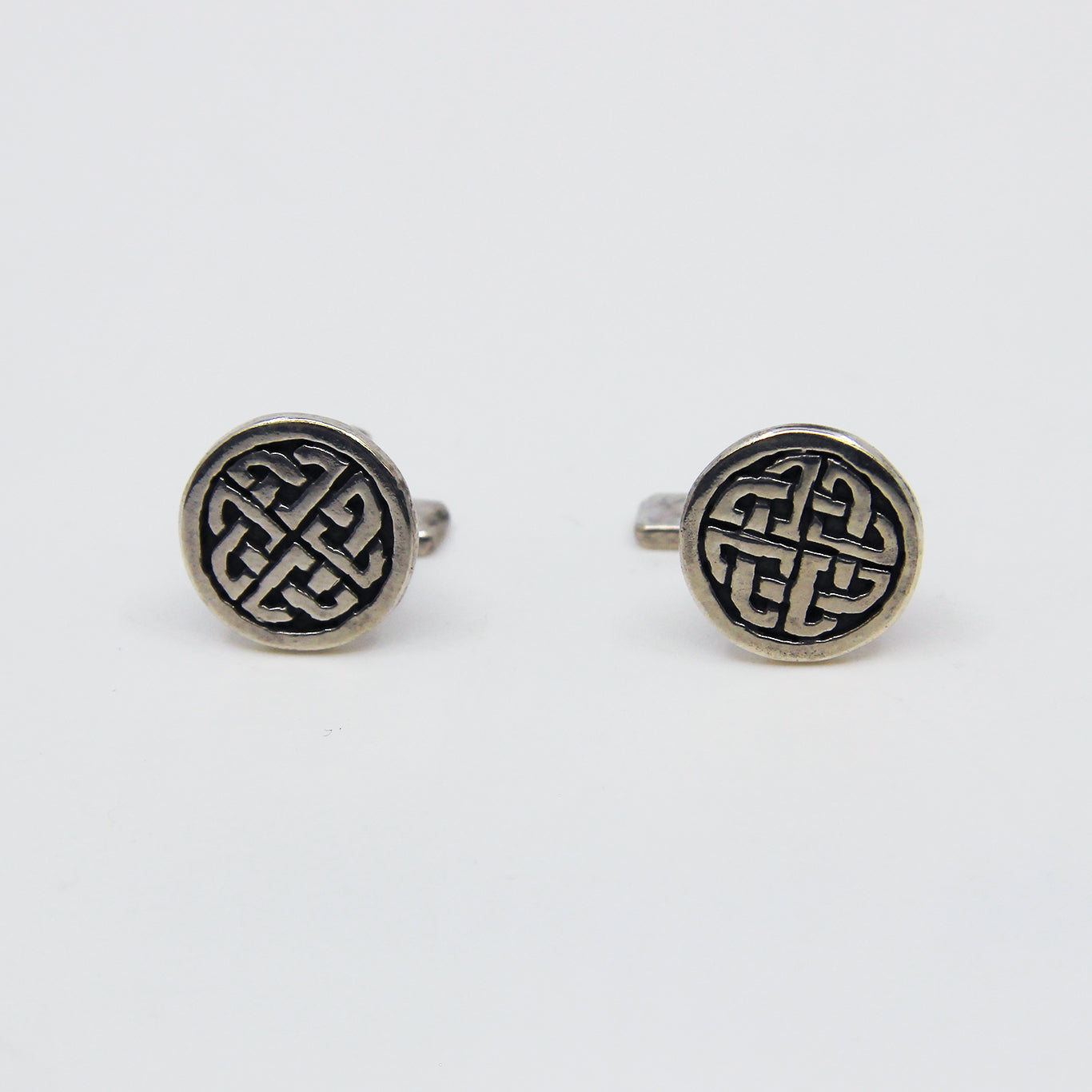 Silver Celtic Knot Cufflinks