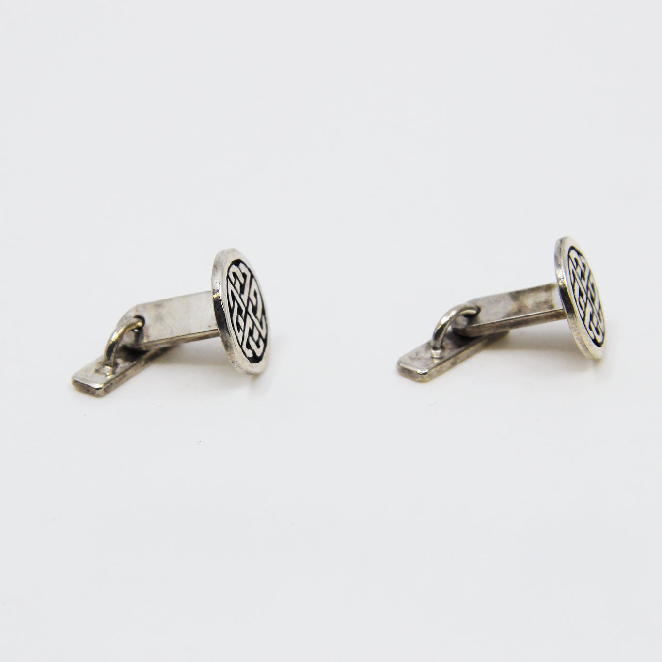Silver Celtic Knot Cufflinks