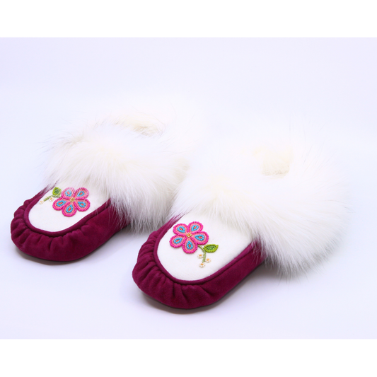 Fuchsia Moccasins