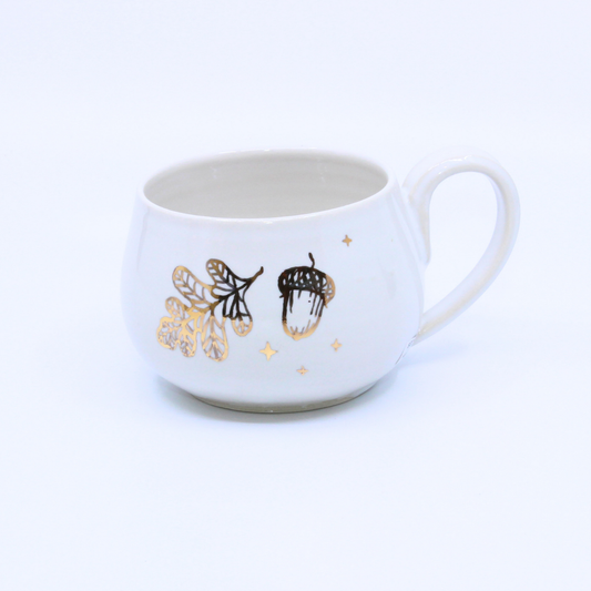 Golden Acorn Teacup