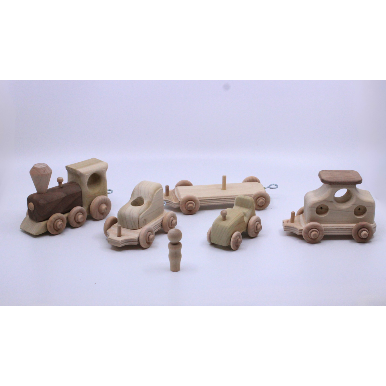6 Piece Train Set - Wooden toy