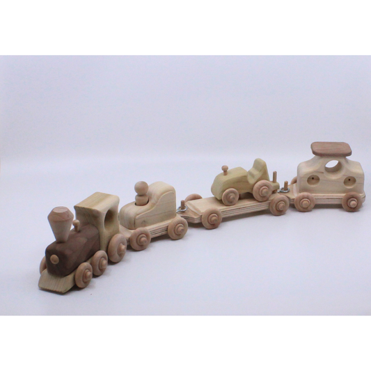 6 Piece Train Set - Wooden toy