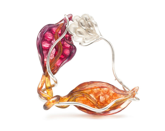Through the Grapevine Brooch