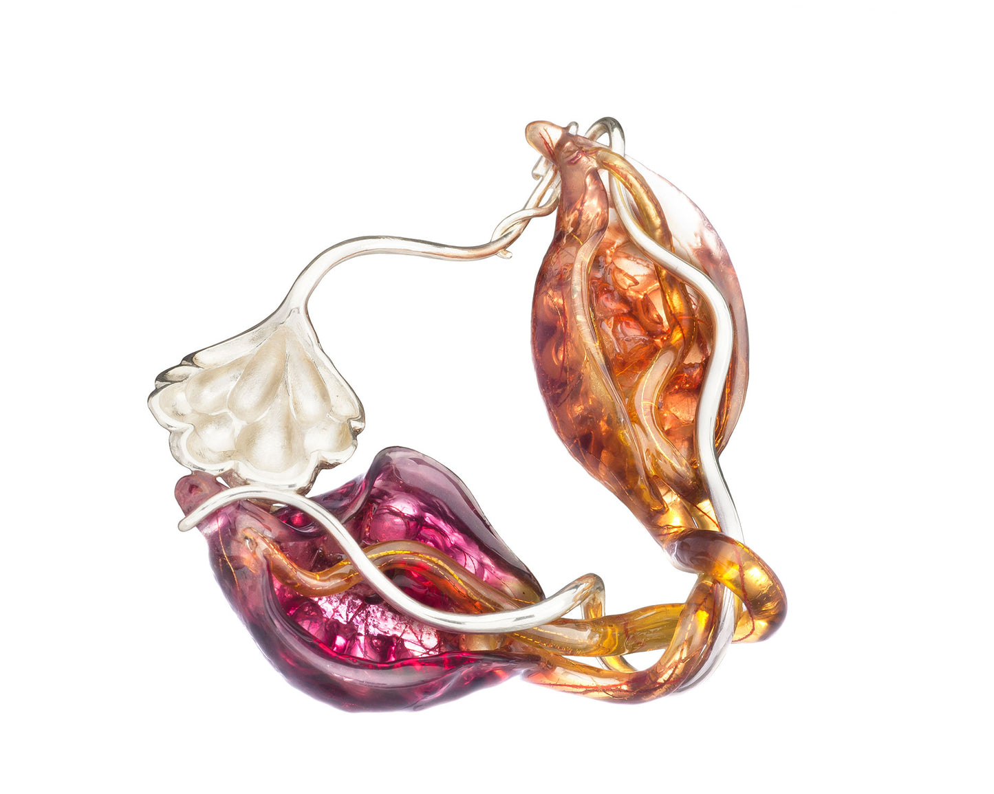 Through the Grapevine Brooch