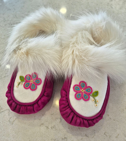 Fuchsia Moccasins