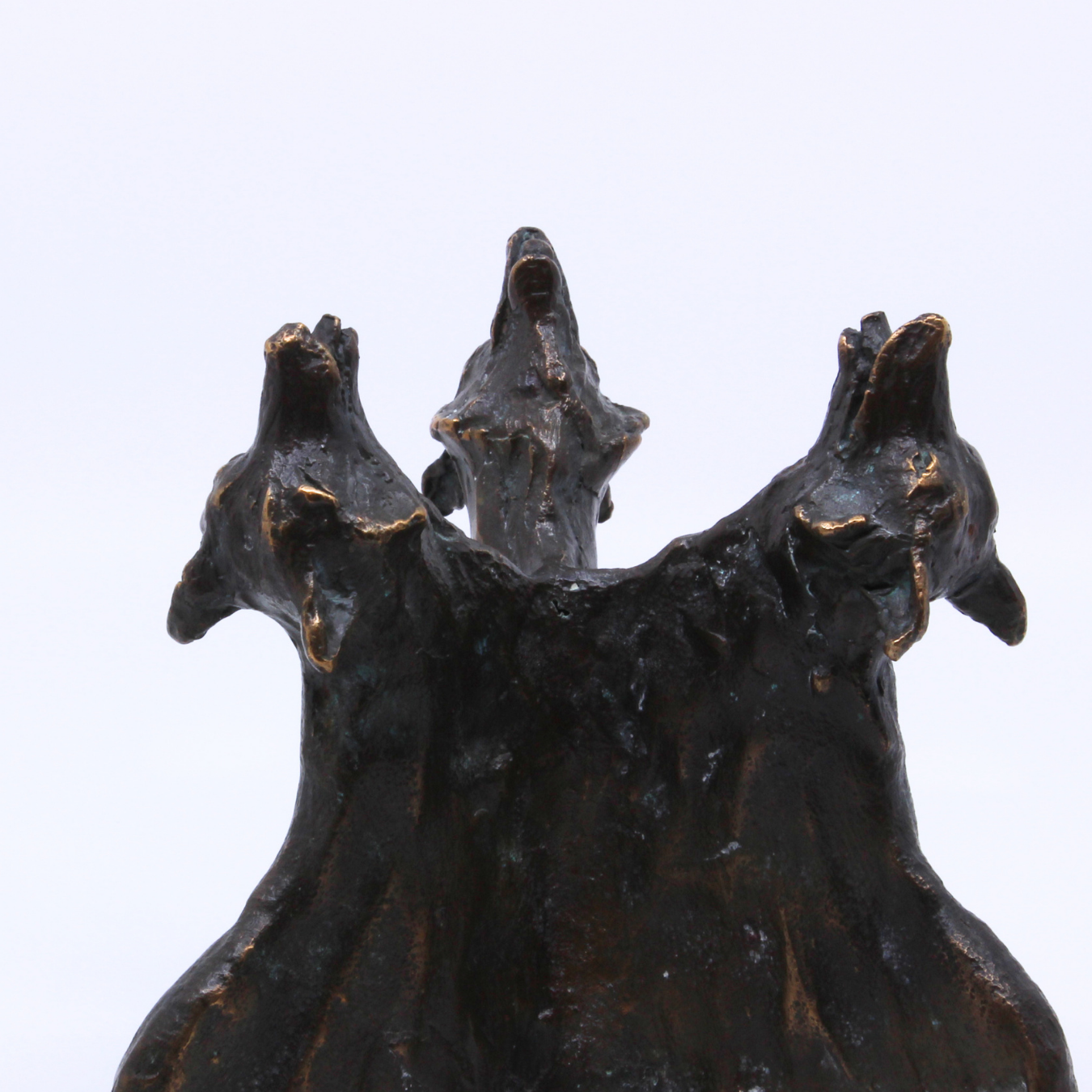 Three - Bronze sculpture