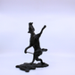 Dancing Coyote - Bronze sculpture