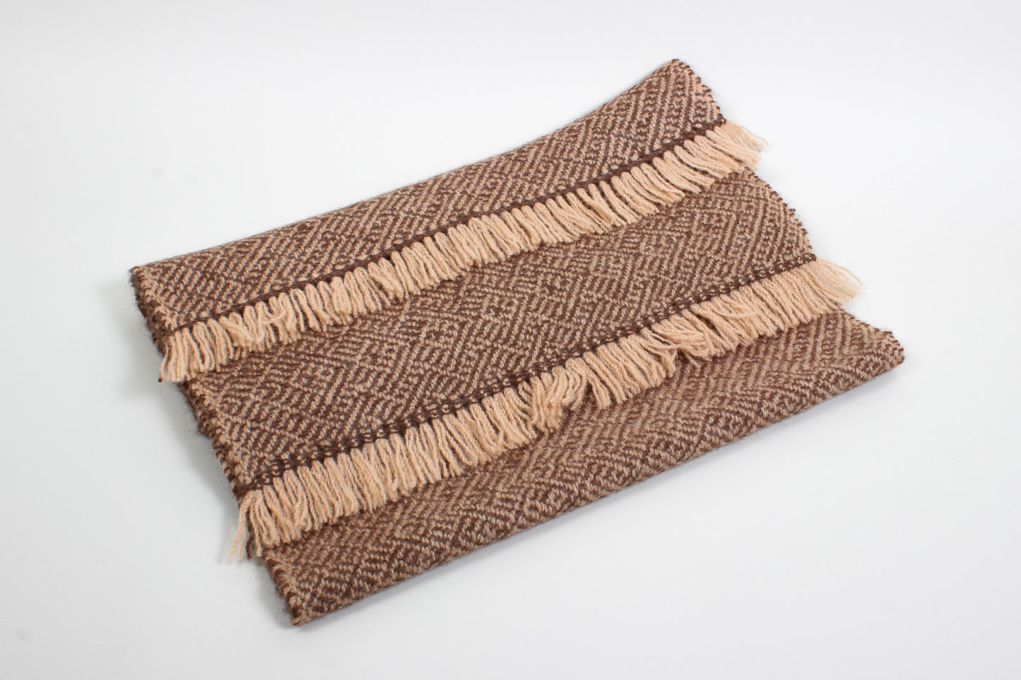 31. Annette's Birch - Woven shawl