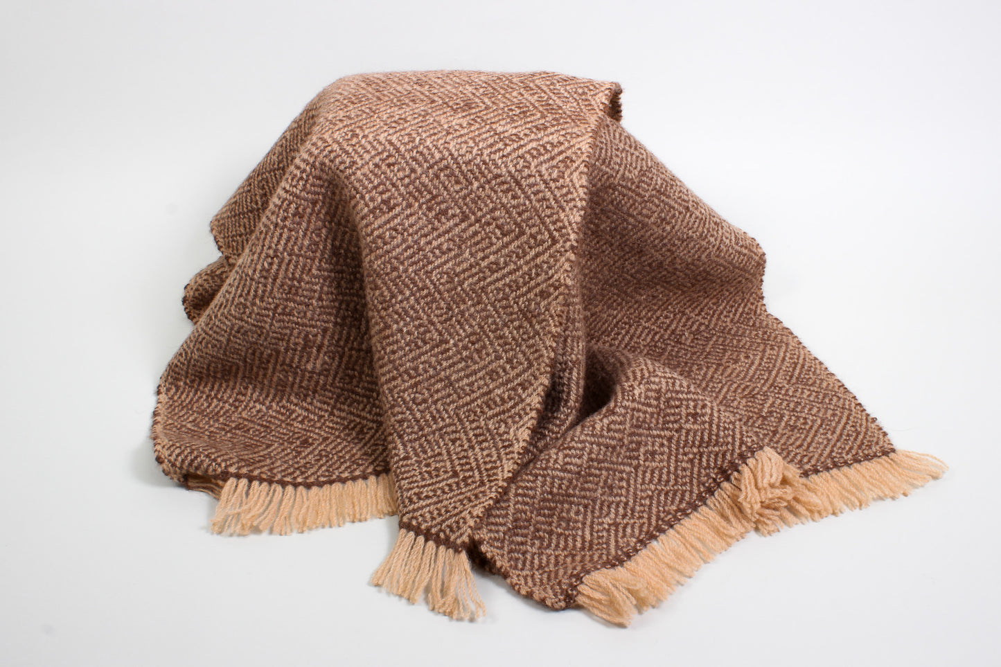 31. Annette's Birch - Woven shawl