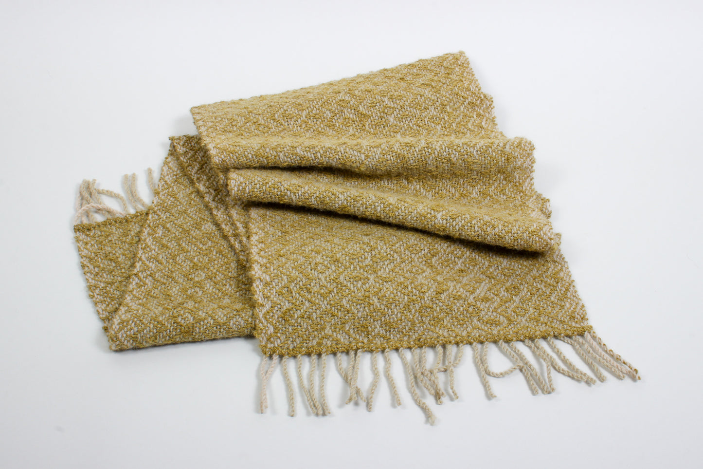 33. Mom's Marigolds - Woven scarf