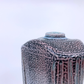 blue salt fired vase 