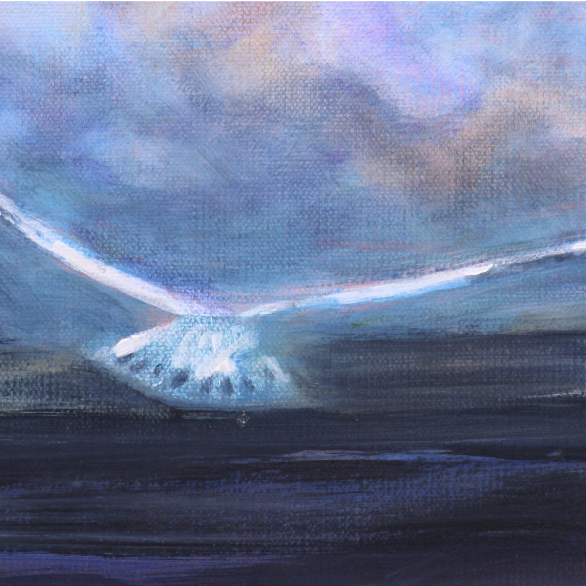 Off Victoria - Acrylic painting