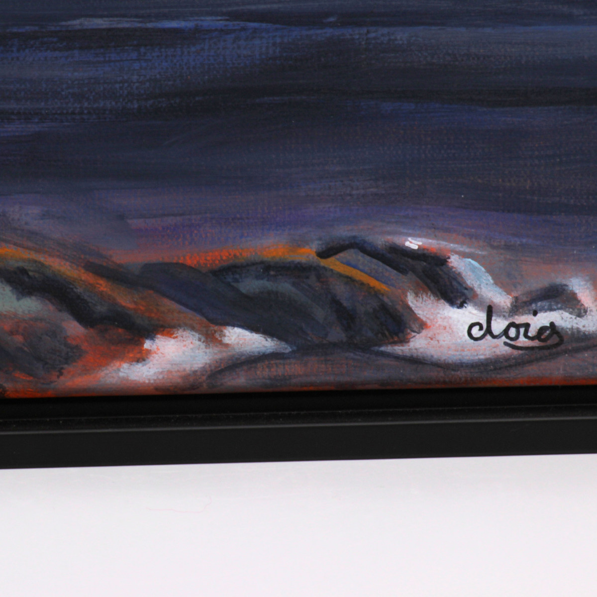 Off Victoria - Acrylic painting
