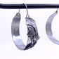 Gingko Hoop Earrings