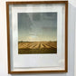 Swaths - Framed Woodcut Print
