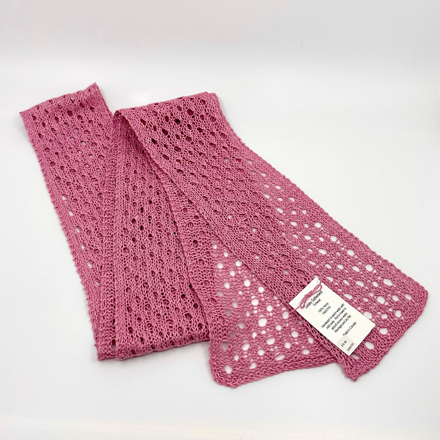 Pink Skinny Scarf