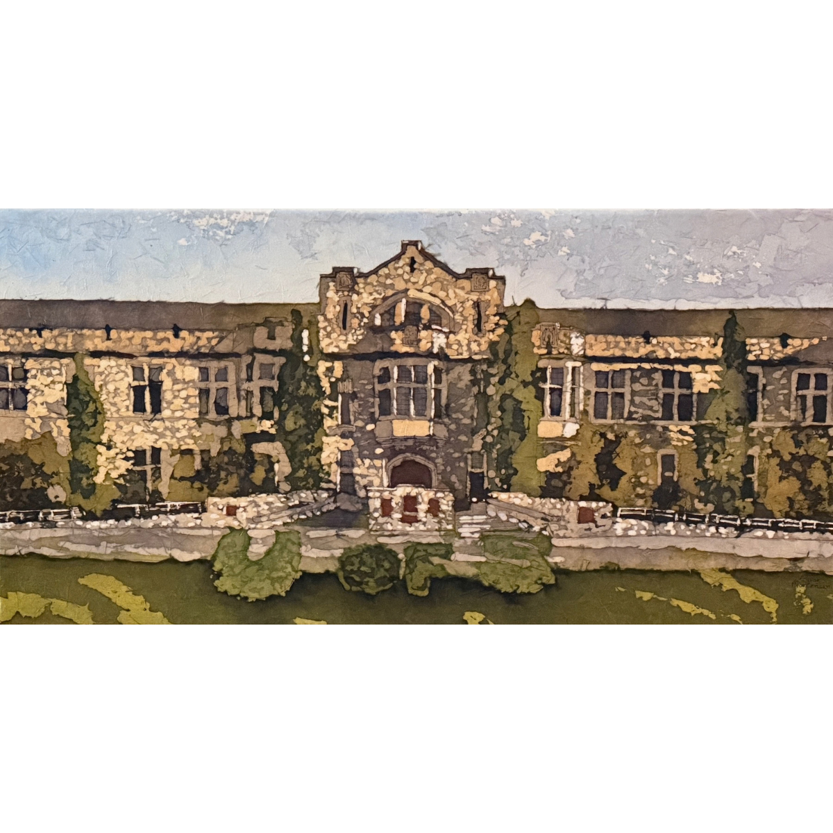Student Central - Watercolour batik