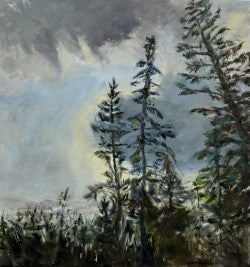 Unsettled - Oil painting