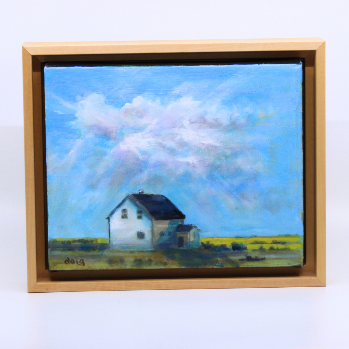 Prairie Memories - Acrylic painting