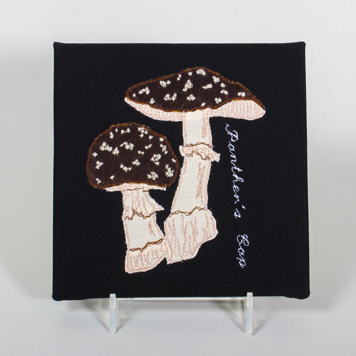Panther's Cap - Fabric Collage