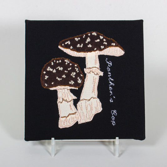 Panther's Cap - Fabric Collage