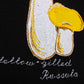 Yellow Gilled Russian - Fabric Collage