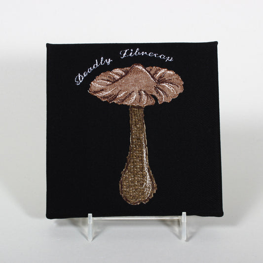 Deadly Fibrecap - Fabric Collage