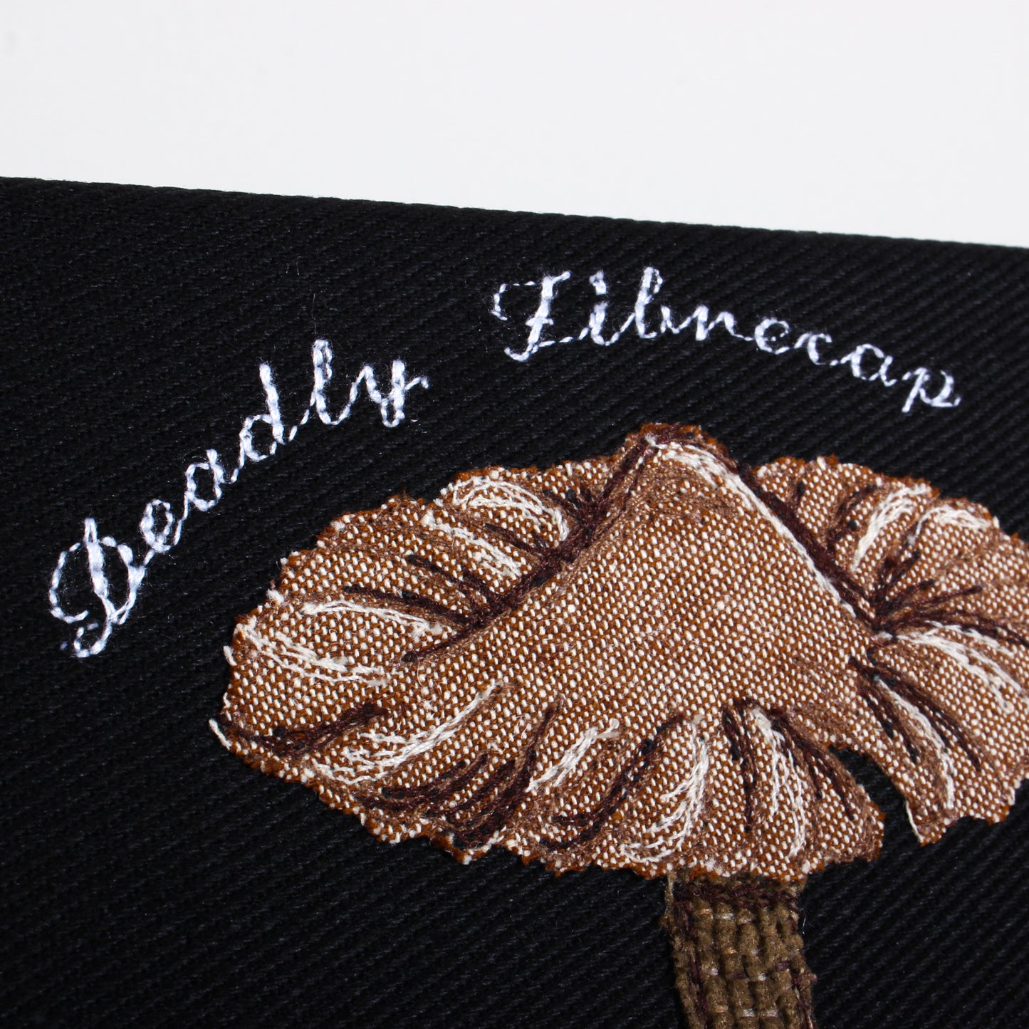 Deadly Fibrecap - Fabric Collage