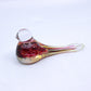 Glass bird: Rose and gold 