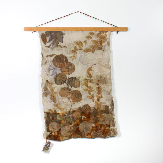 Merino Wool & Silk Wall Hanging