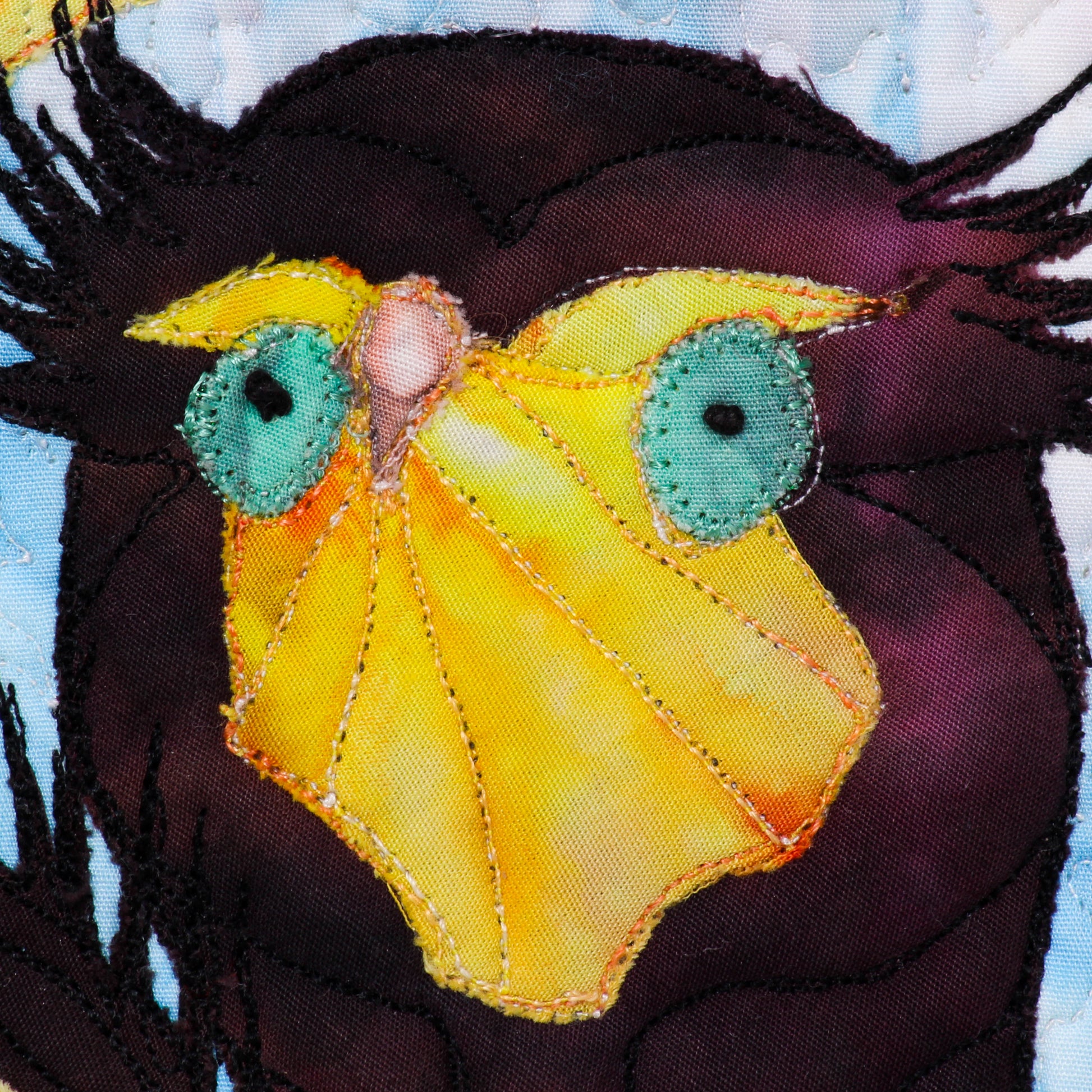 detail of quilt 