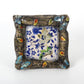 Blue Flowers - Clay Sculpture