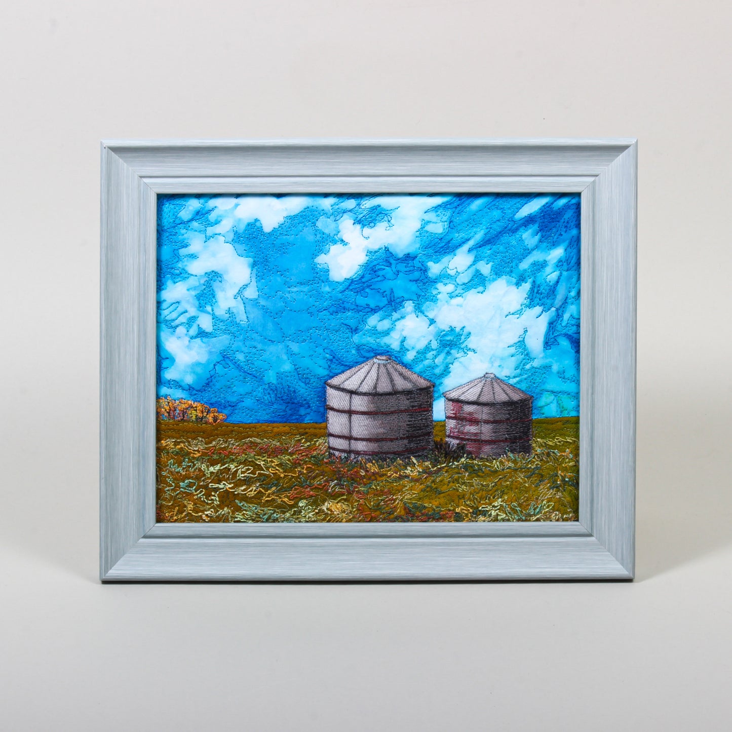 Old Friends Autumn - Thread painting