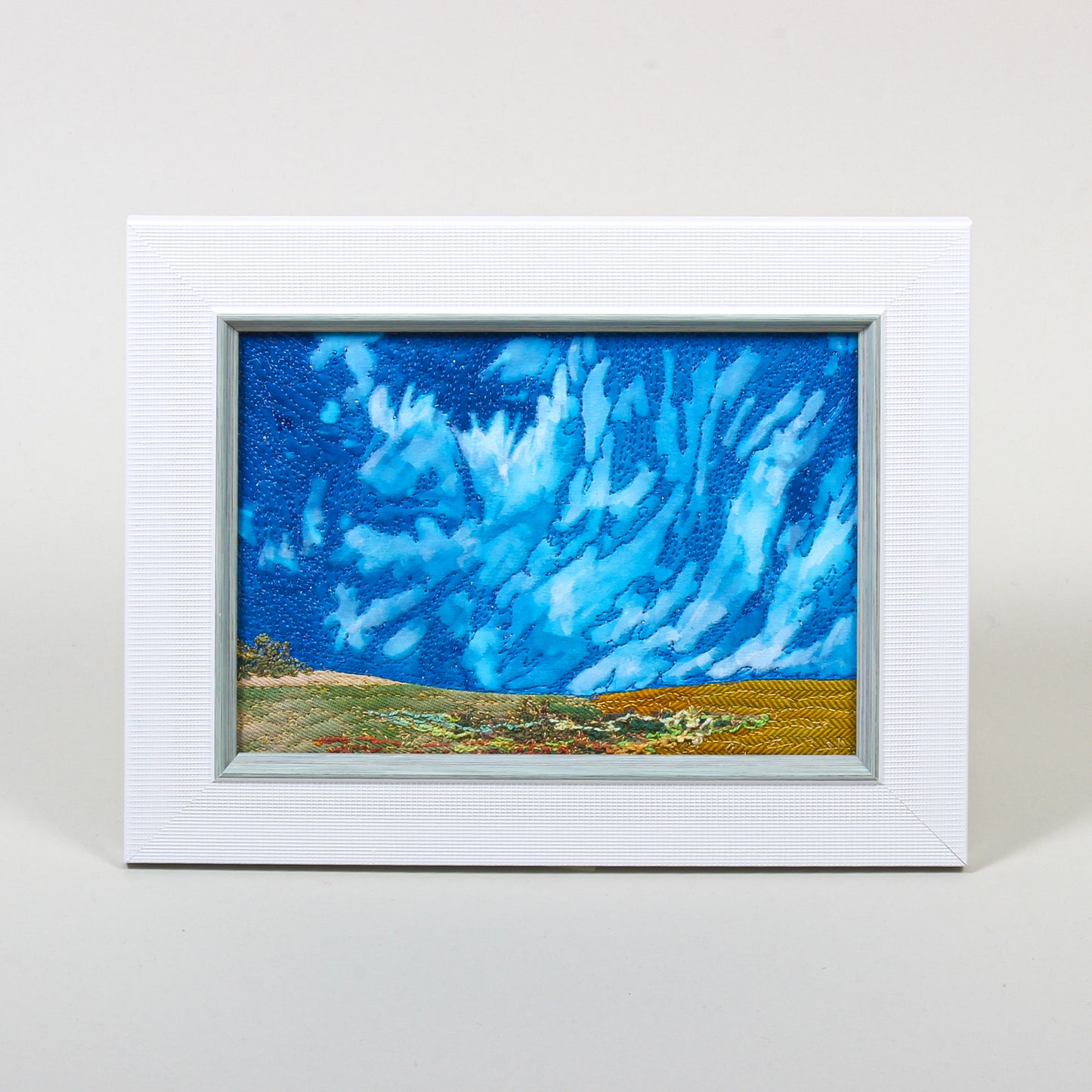 Harvest Sky - Thread painting