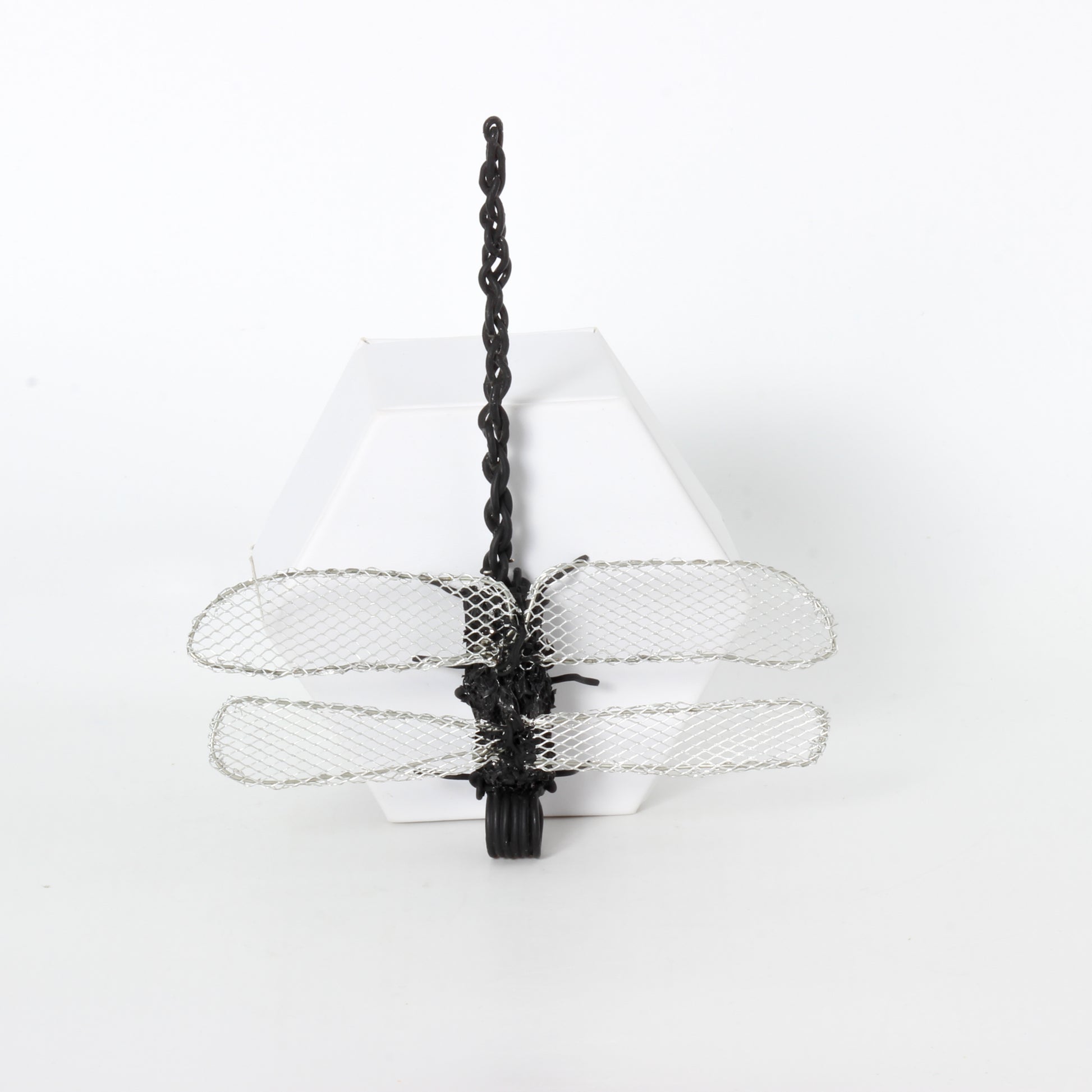 Wire sculpture of a dragonfly