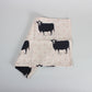 Cow Grazing - Tea Towel