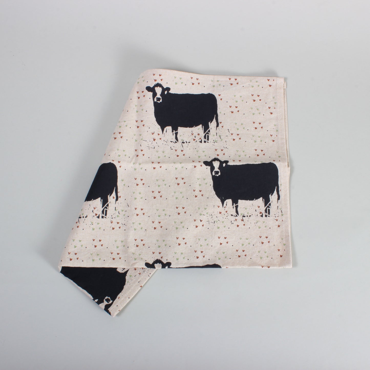 Cow Grazing - Tea Towel