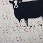 Cow Grazing - Tea Towel