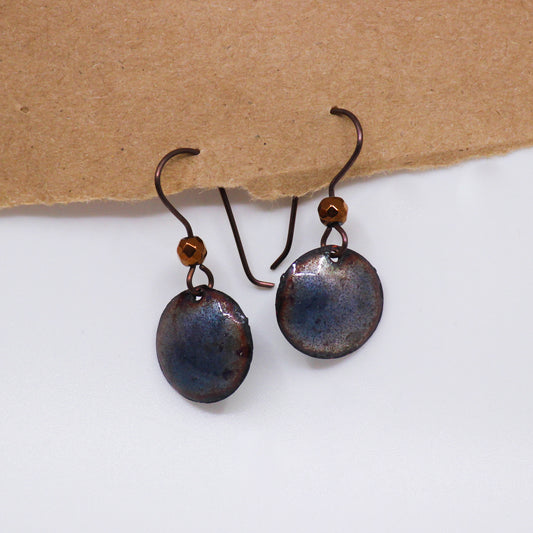 Blue earrings