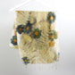 Wool & Silk Eco-Dyed Scarf - Yellow/Blue