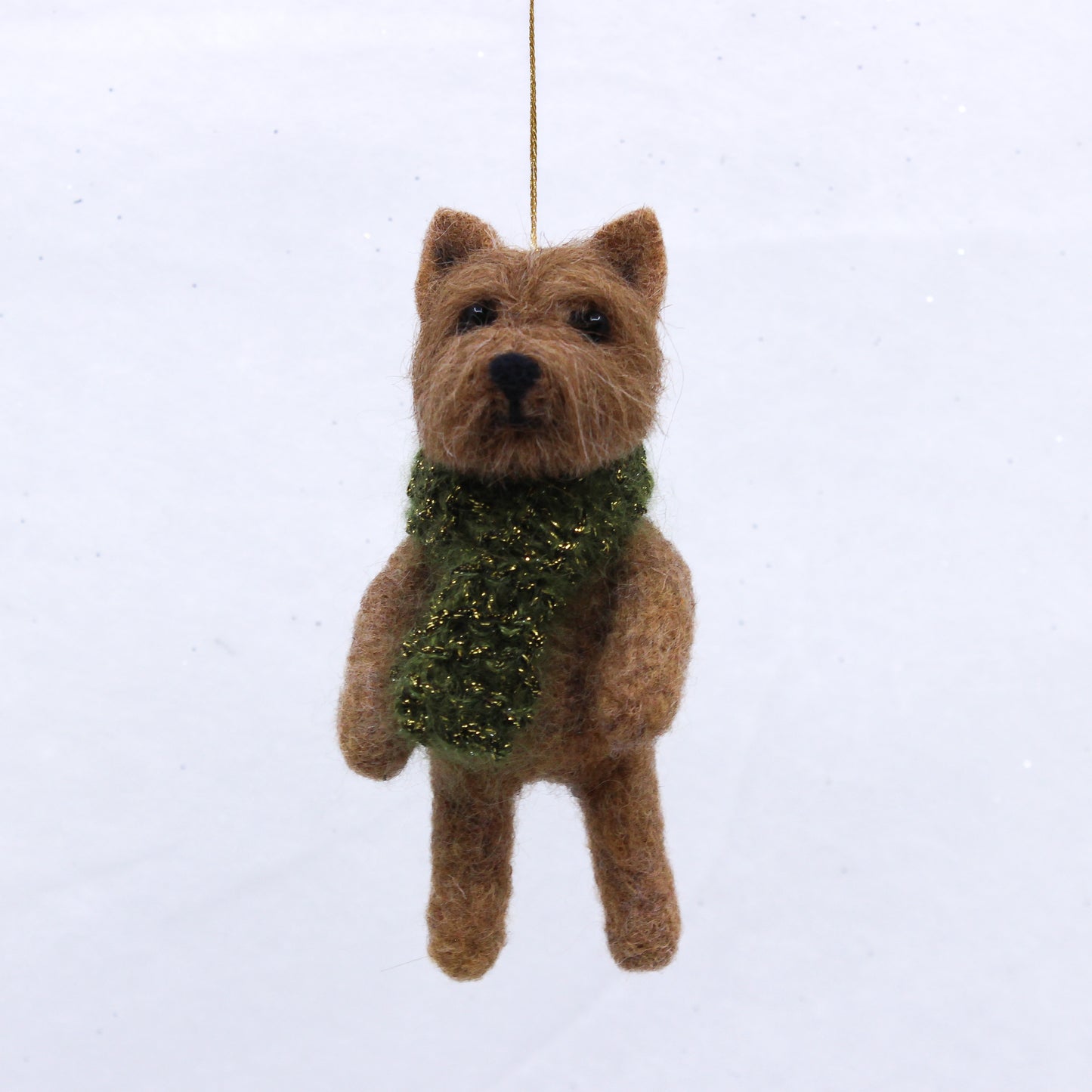 Cozy Dog Christmas Ornaments