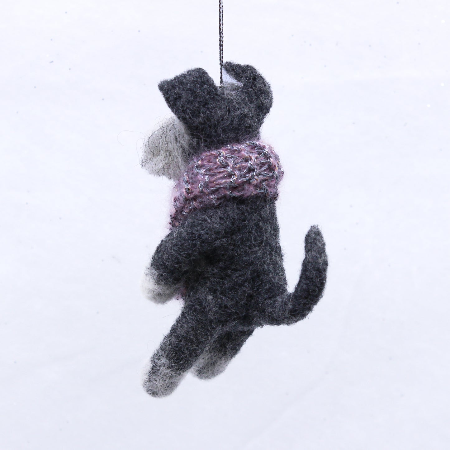 Cozy Dog Christmas Ornaments