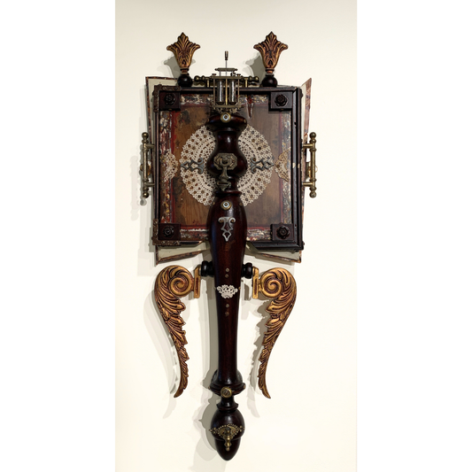How Can We If Your Heart Is Not Broken/Gift #5 - Mixed media sculpture
