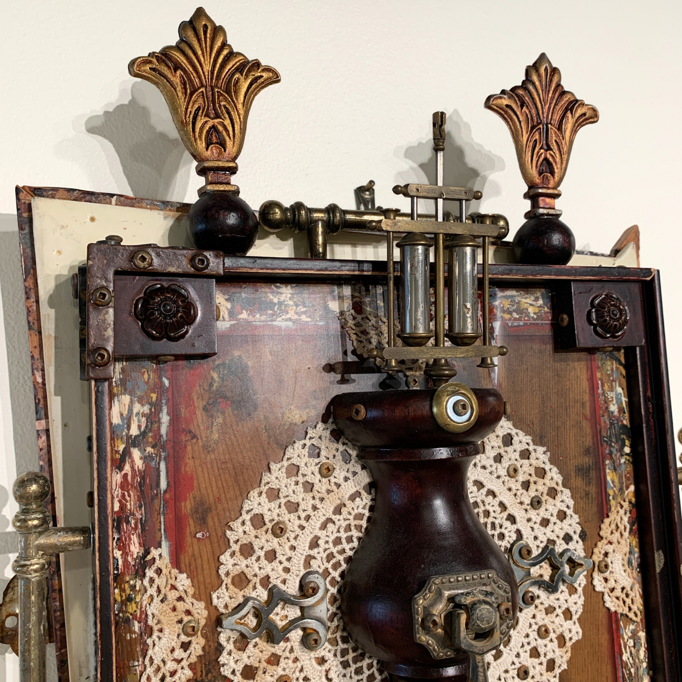 How Can We If Your Heart Is Not Broken/Gift #5 - Mixed media sculpture