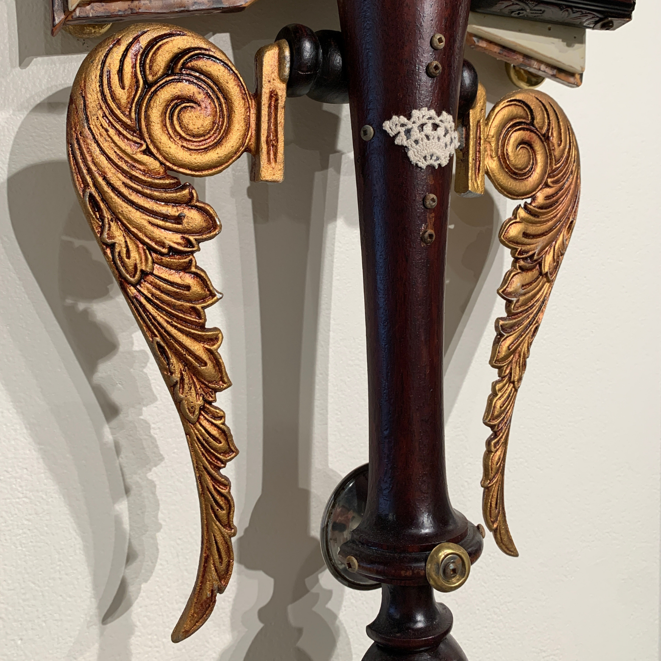 How Can We If Your Heart Is Not Broken/Gift #5 - Mixed media sculpture