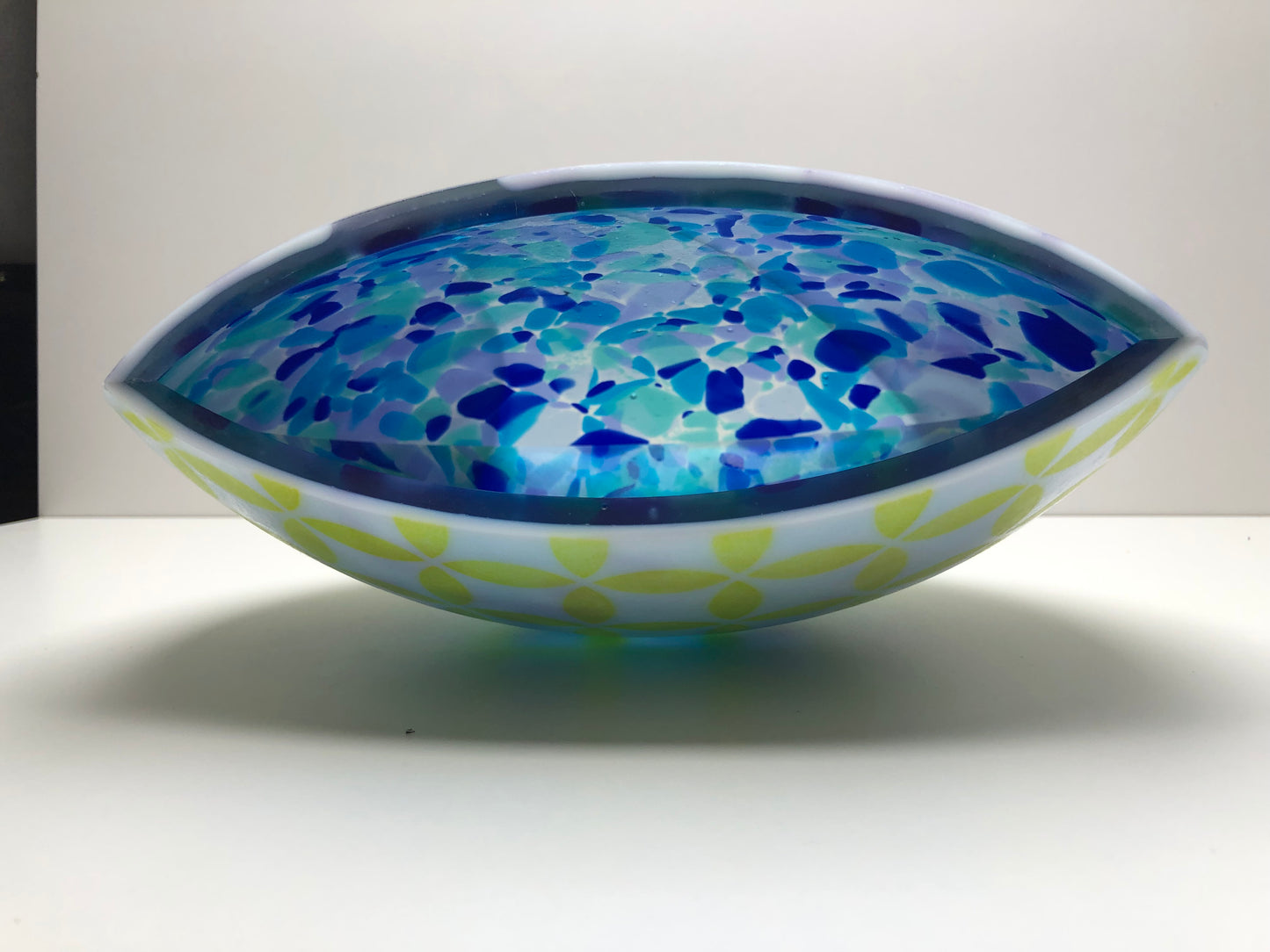 Glass Geode - Glass sculpture