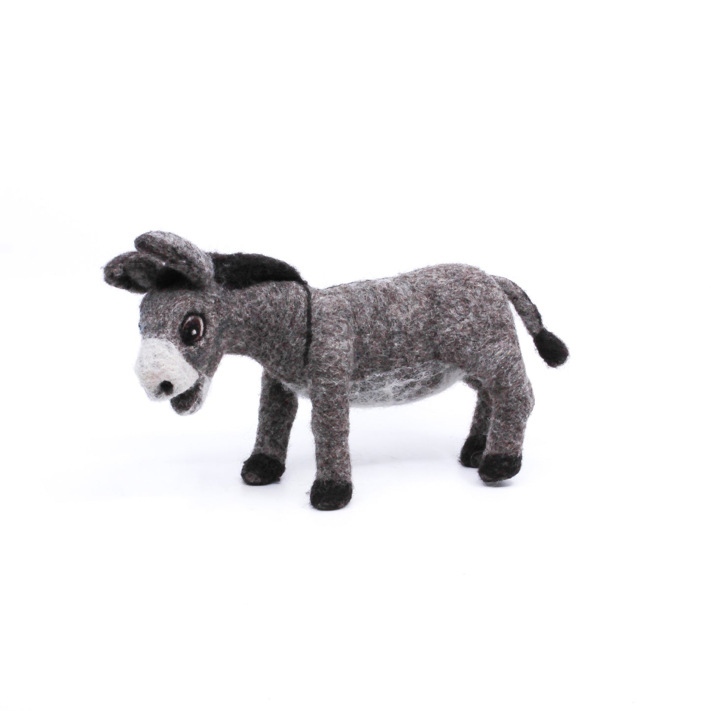 felted donkey 