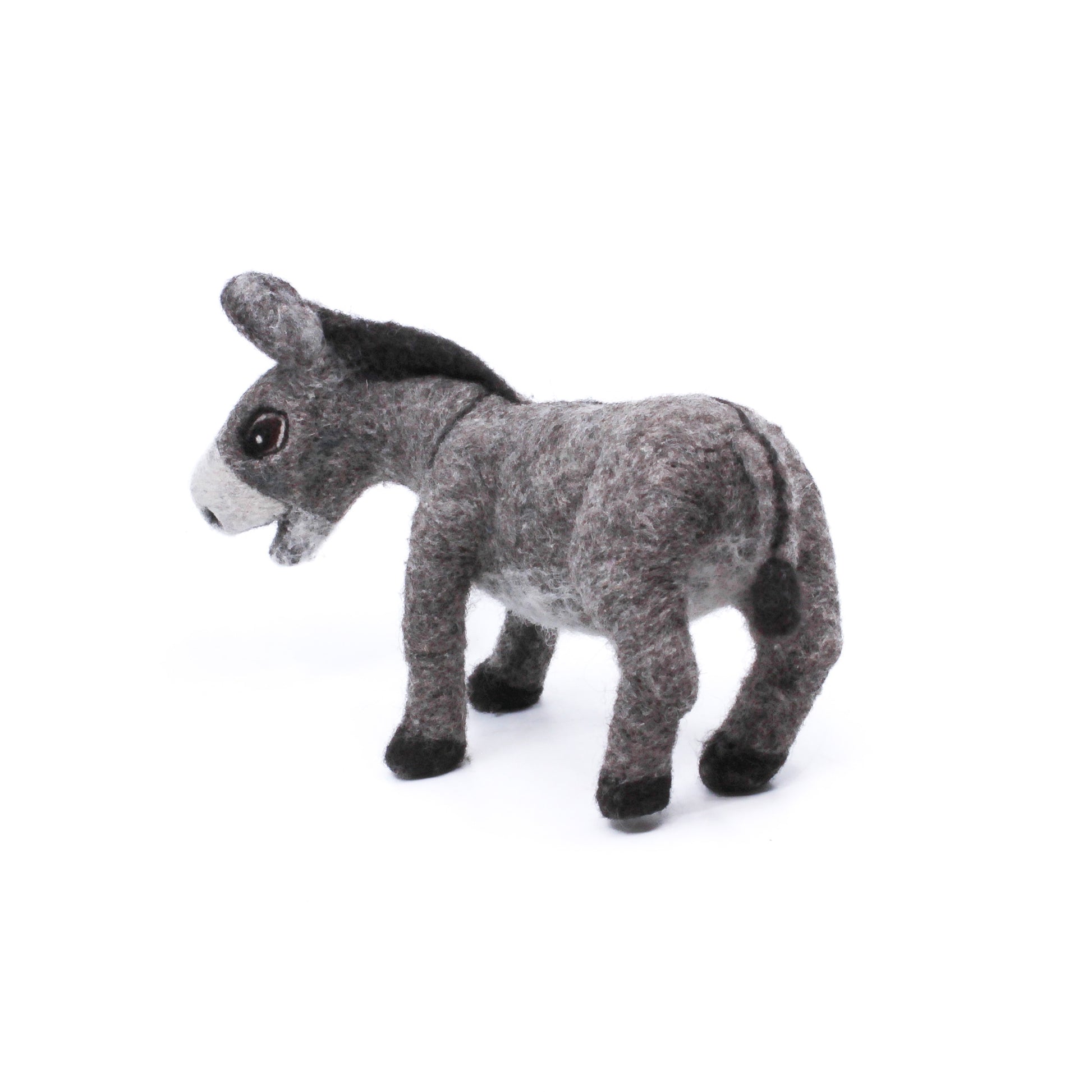 felted donkey 